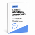 Bono 3 - 15 Frases Básicas para Conversar